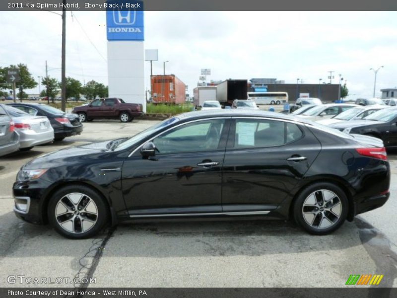 Ebony Black / Black 2011 Kia Optima Hybrid
