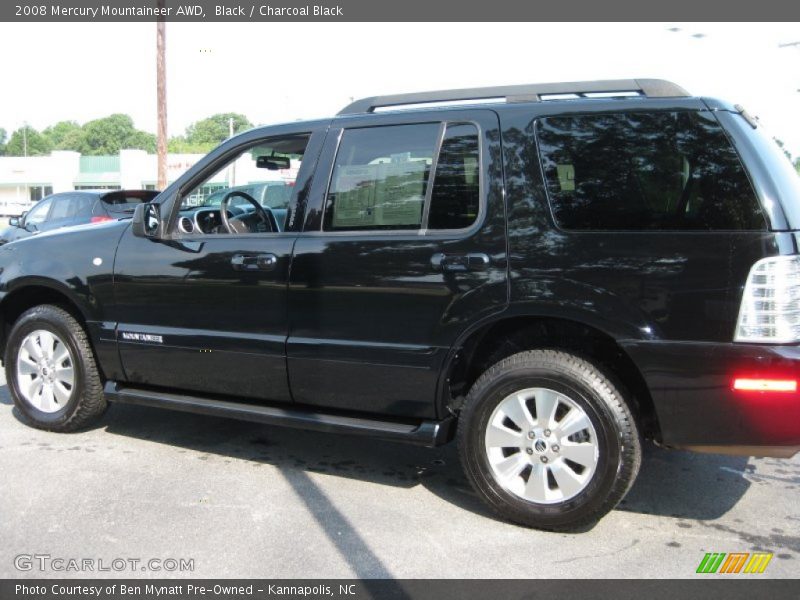 Black / Charcoal Black 2008 Mercury Mountaineer AWD