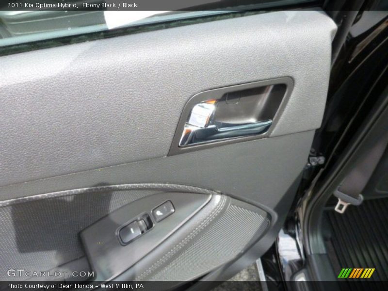 Ebony Black / Black 2011 Kia Optima Hybrid