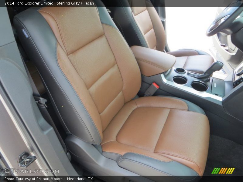 Front Seat of 2014 Explorer Limited