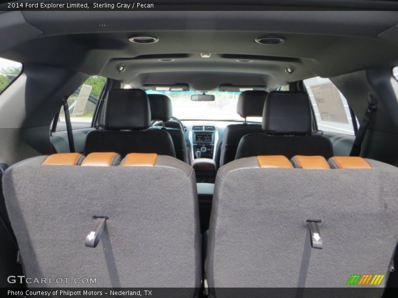 Sterling Gray / Pecan 2014 Ford Explorer Limited