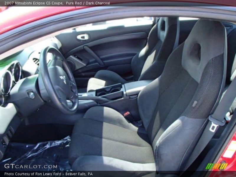 Pure Red / Dark Charcoal 2007 Mitsubishi Eclipse GS Coupe