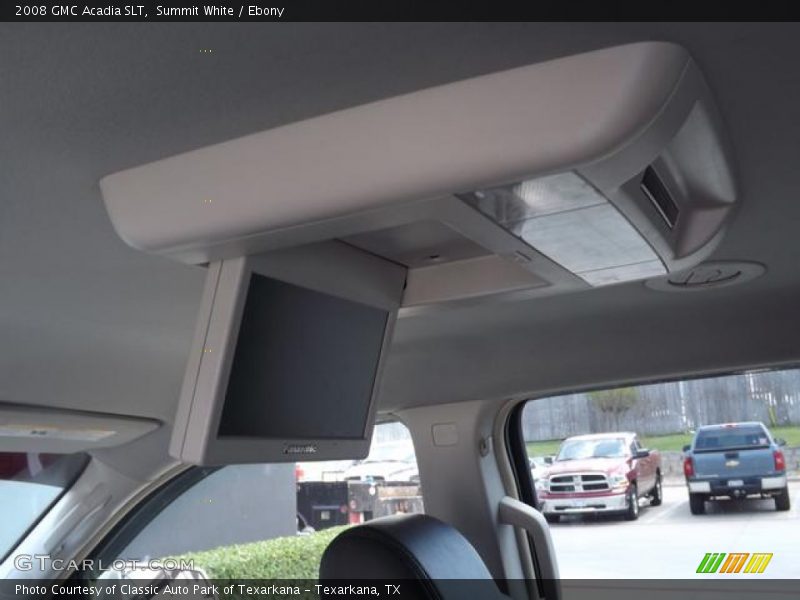 Summit White / Ebony 2008 GMC Acadia SLT