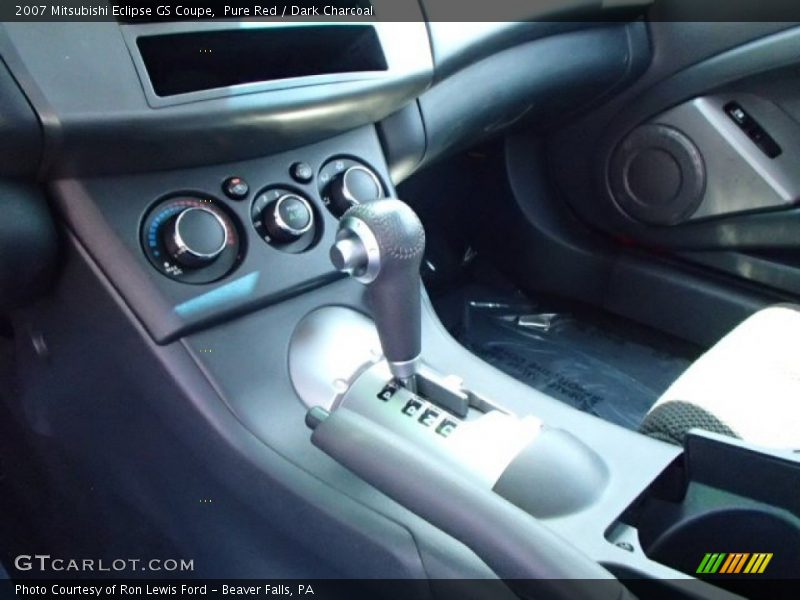 Pure Red / Dark Charcoal 2007 Mitsubishi Eclipse GS Coupe