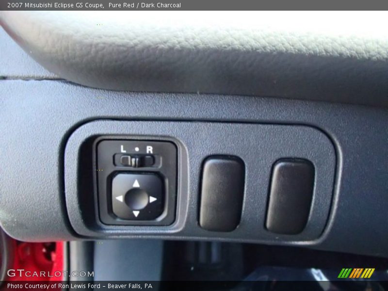 Pure Red / Dark Charcoal 2007 Mitsubishi Eclipse GS Coupe