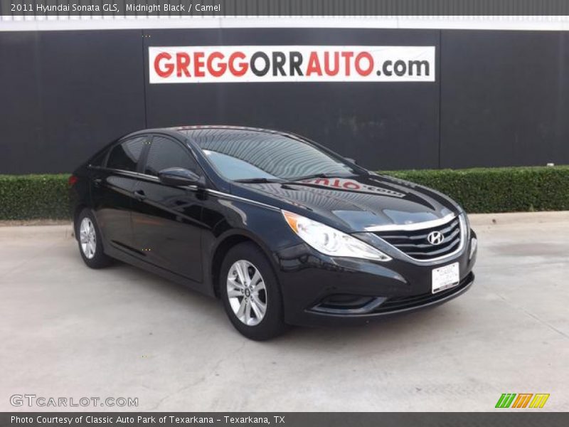 Midnight Black / Camel 2011 Hyundai Sonata GLS