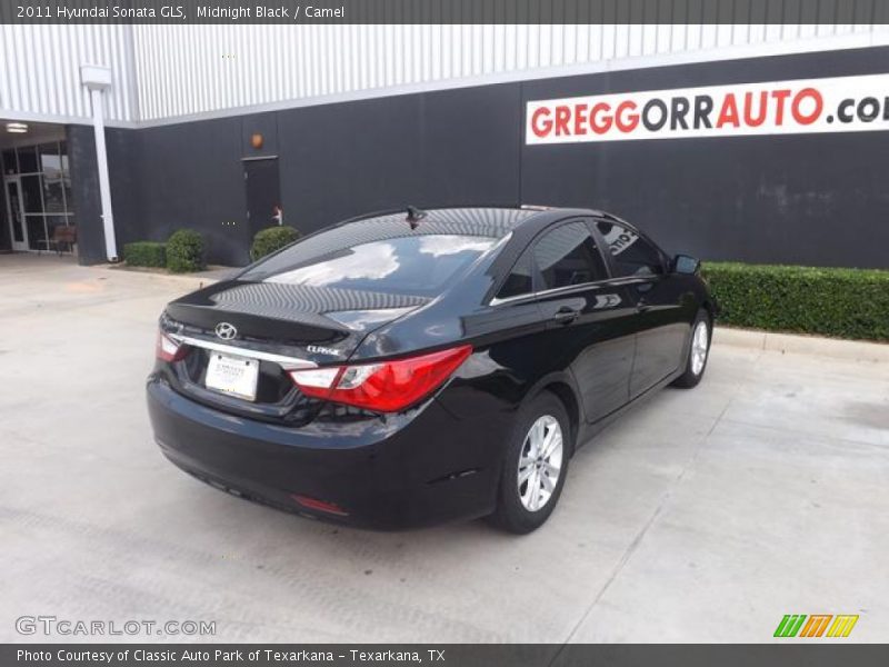 Midnight Black / Camel 2011 Hyundai Sonata GLS