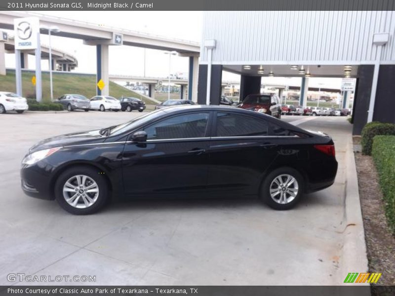 Midnight Black / Camel 2011 Hyundai Sonata GLS