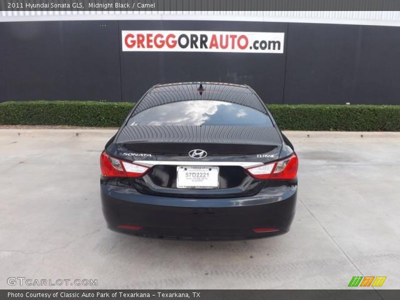 Midnight Black / Camel 2011 Hyundai Sonata GLS