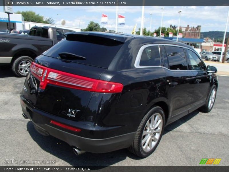 Tuxedo Black Metallic / Charcoal Black 2011 Lincoln MKT AWD EcoBoost