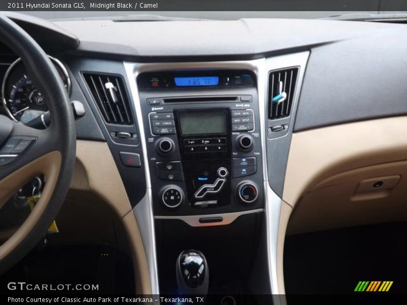 Midnight Black / Camel 2011 Hyundai Sonata GLS