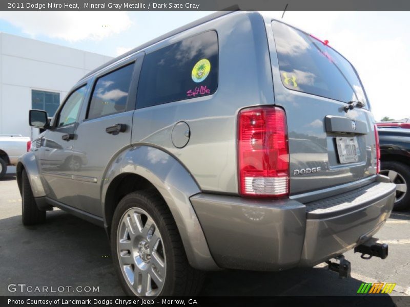 Mineral Gray Metallic / Dark Slate Gray 2011 Dodge Nitro Heat