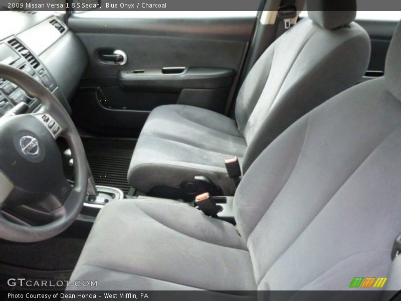 Blue Onyx / Charcoal 2009 Nissan Versa 1.8 S Sedan