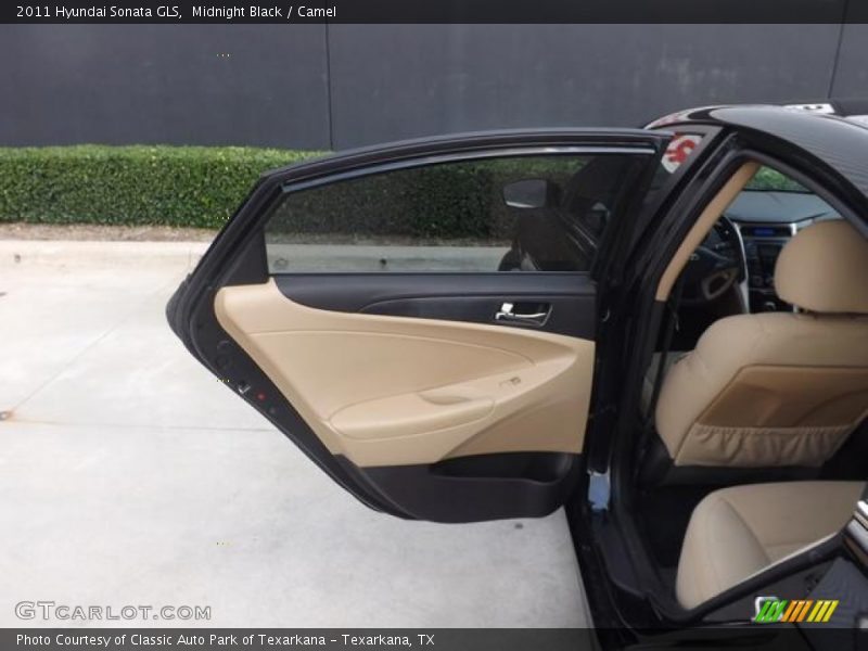 Midnight Black / Camel 2011 Hyundai Sonata GLS