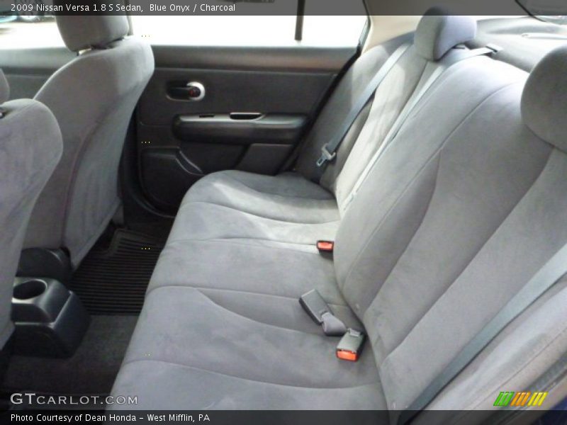 Blue Onyx / Charcoal 2009 Nissan Versa 1.8 S Sedan