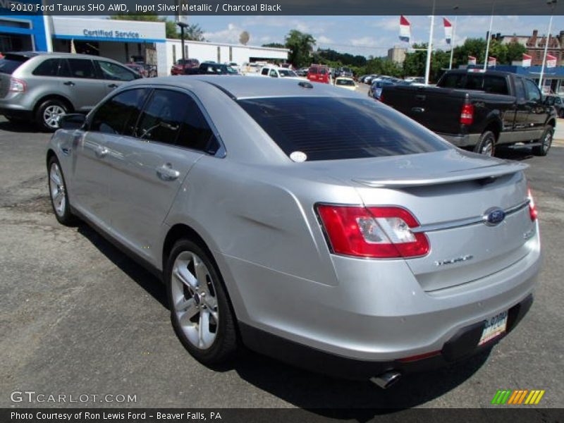 Ingot Silver Metallic / Charcoal Black 2010 Ford Taurus SHO AWD