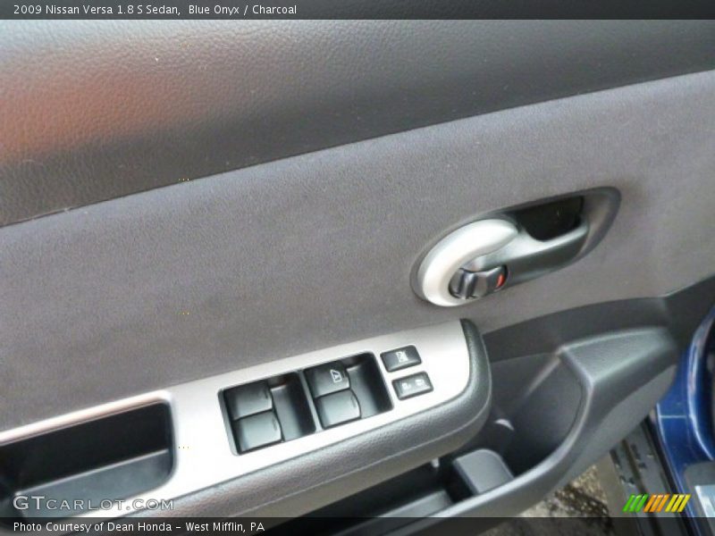 Blue Onyx / Charcoal 2009 Nissan Versa 1.8 S Sedan