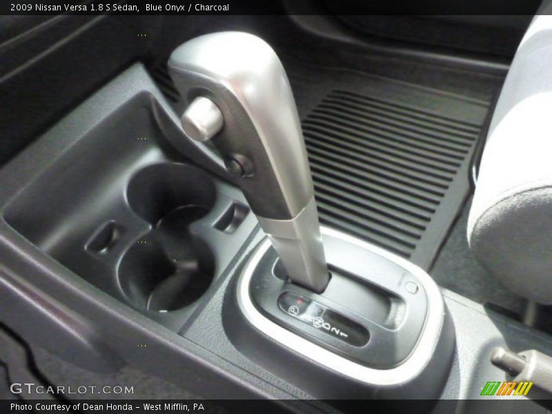 Blue Onyx / Charcoal 2009 Nissan Versa 1.8 S Sedan