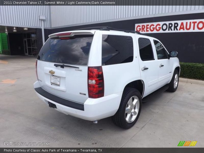 Summit White / Light Cashmere/Dark Cashmere 2011 Chevrolet Tahoe LT