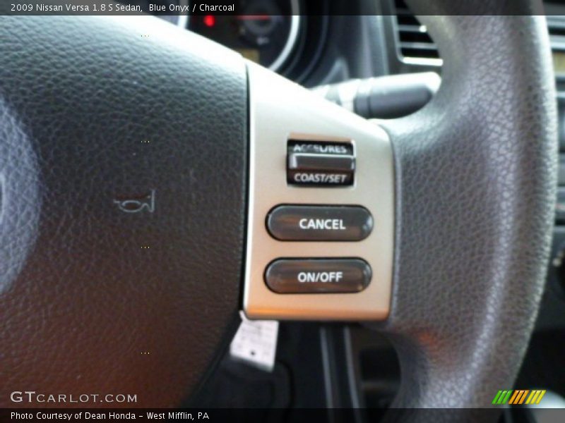 Blue Onyx / Charcoal 2009 Nissan Versa 1.8 S Sedan