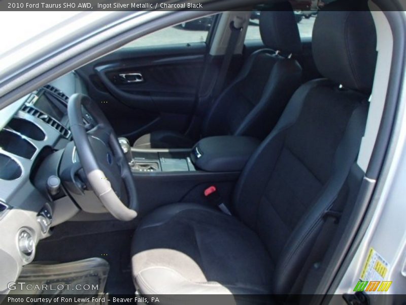 Ingot Silver Metallic / Charcoal Black 2010 Ford Taurus SHO AWD