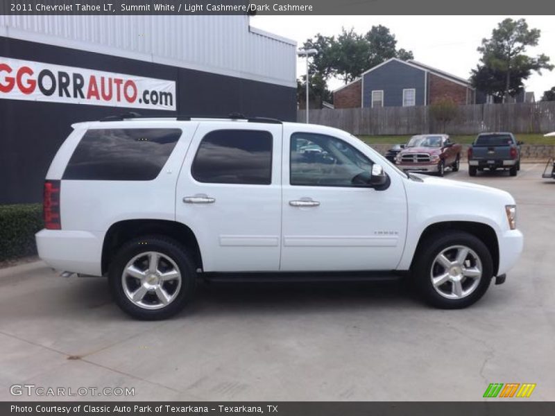 Summit White / Light Cashmere/Dark Cashmere 2011 Chevrolet Tahoe LT