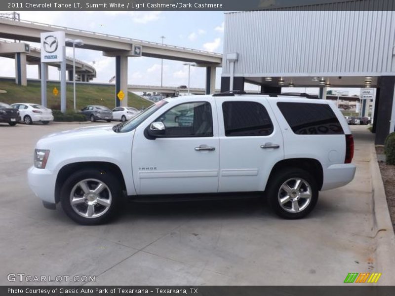 Summit White / Light Cashmere/Dark Cashmere 2011 Chevrolet Tahoe LT