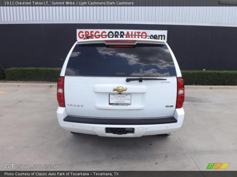 Summit White / Light Cashmere/Dark Cashmere 2011 Chevrolet Tahoe LT