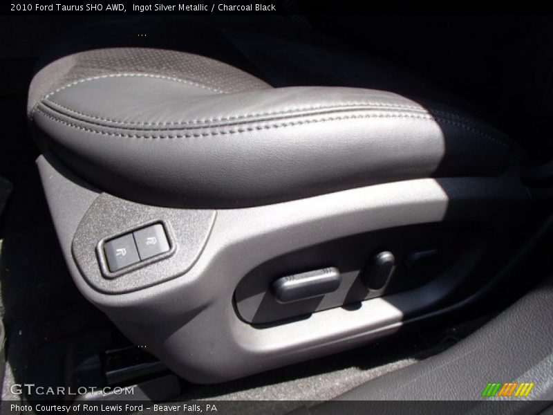 Ingot Silver Metallic / Charcoal Black 2010 Ford Taurus SHO AWD