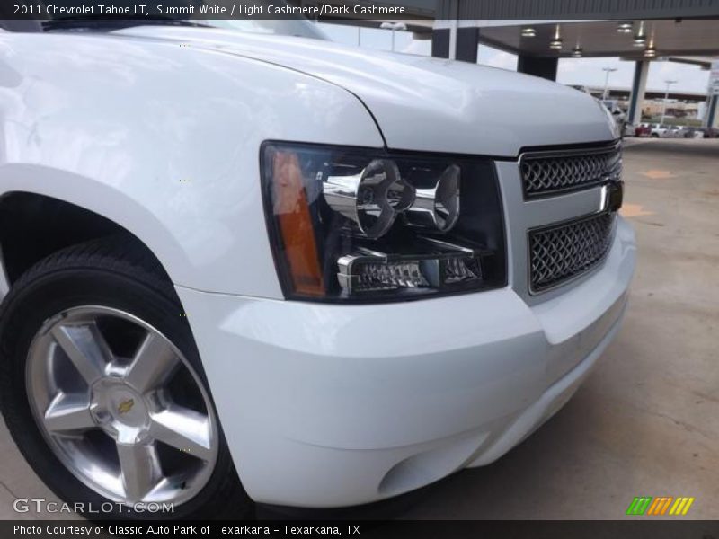 Summit White / Light Cashmere/Dark Cashmere 2011 Chevrolet Tahoe LT