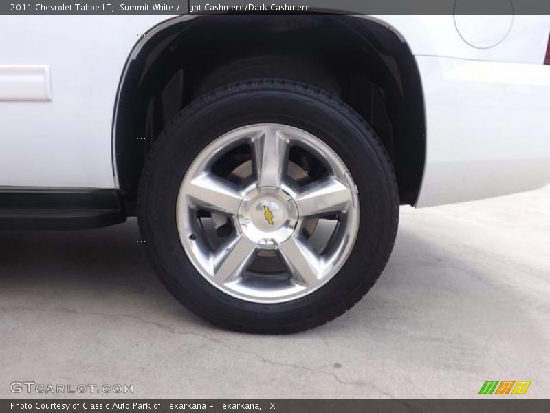 Summit White / Light Cashmere/Dark Cashmere 2011 Chevrolet Tahoe LT