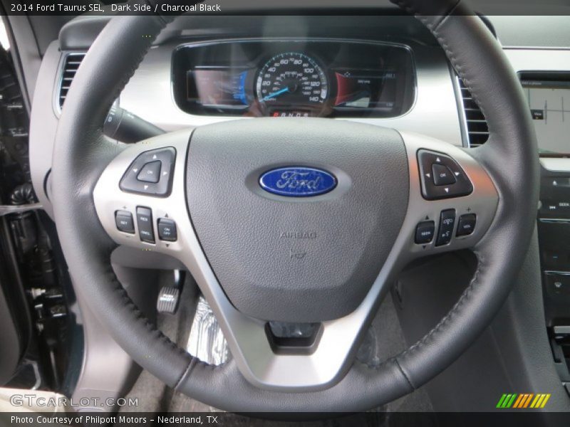 Dark Side / Charcoal Black 2014 Ford Taurus SEL