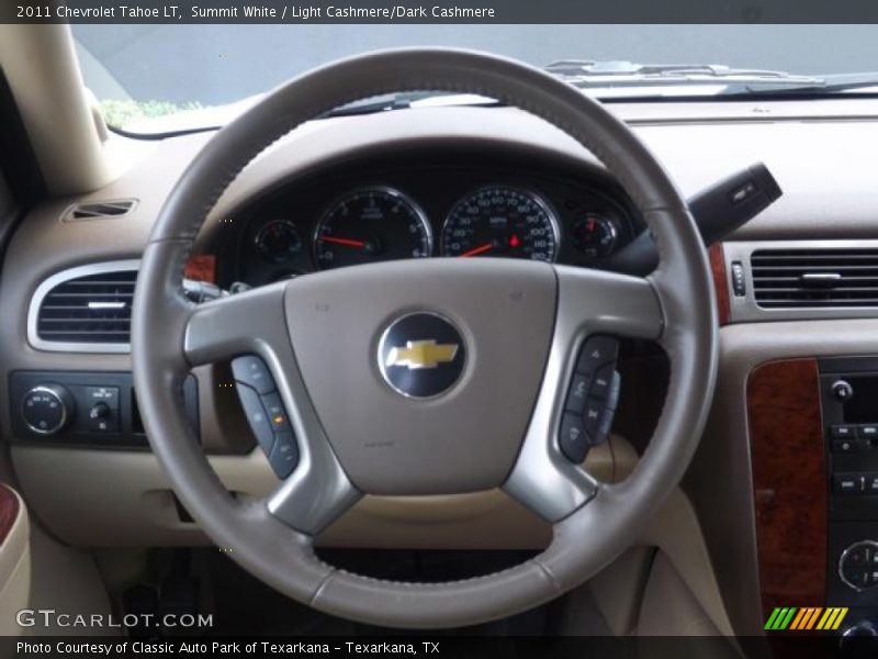 Summit White / Light Cashmere/Dark Cashmere 2011 Chevrolet Tahoe LT