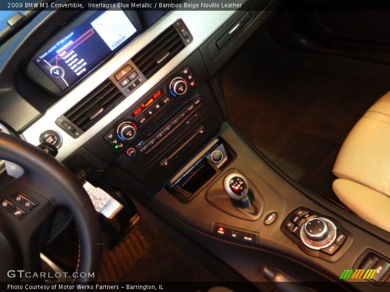 Interlagos Blue Metallic / Bamboo Beige Novillo Leather 2009 BMW M3 Convertible