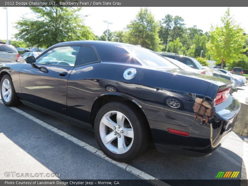 Blackberry Pearl / Dark Slate Gray 2012 Dodge Challenger SXT
