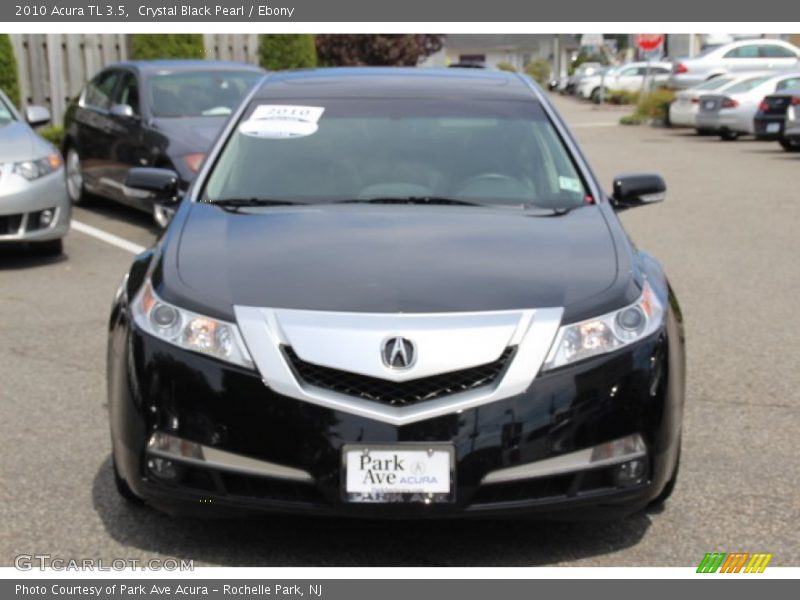 Crystal Black Pearl / Ebony 2010 Acura TL 3.5