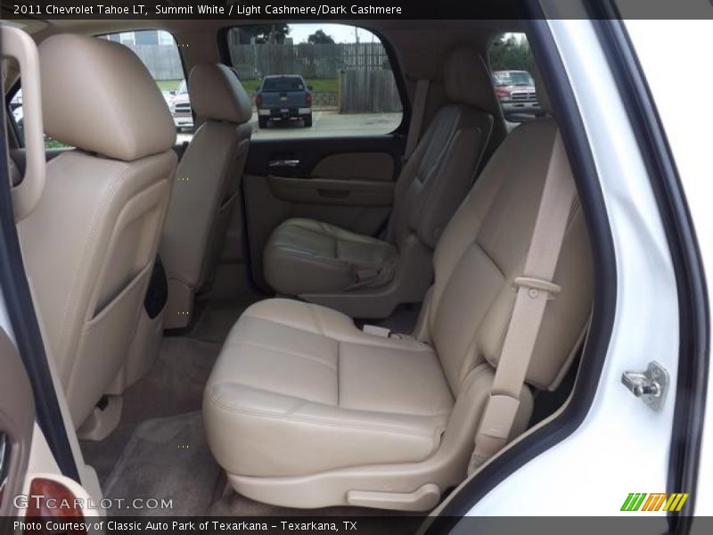 Summit White / Light Cashmere/Dark Cashmere 2011 Chevrolet Tahoe LT