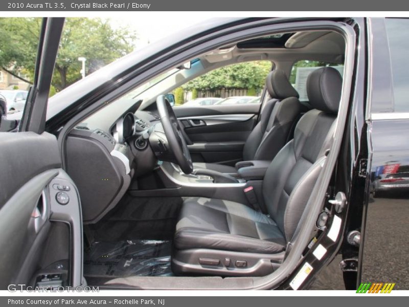Crystal Black Pearl / Ebony 2010 Acura TL 3.5