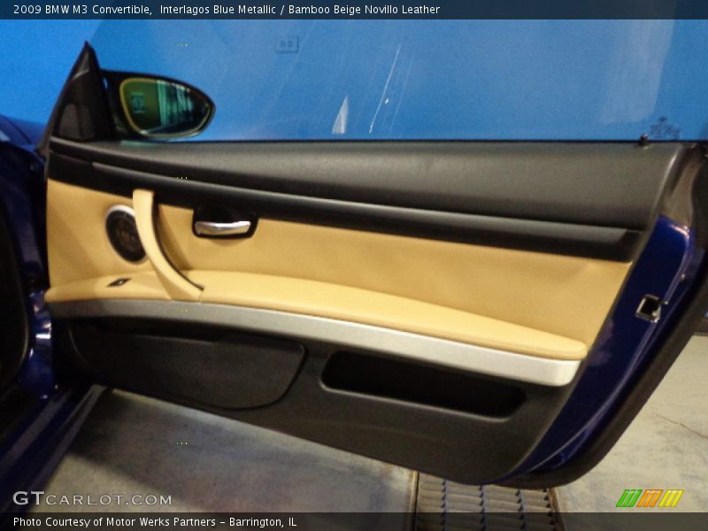 Interlagos Blue Metallic / Bamboo Beige Novillo Leather 2009 BMW M3 Convertible