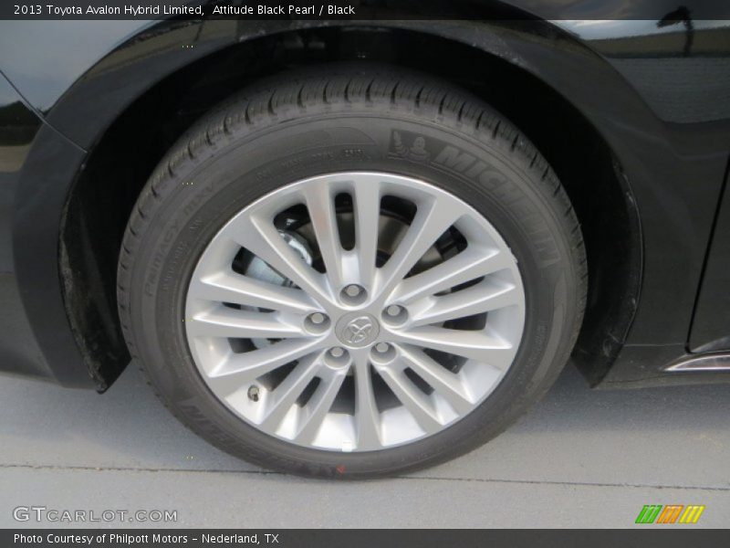 Attitude Black Pearl / Black 2013 Toyota Avalon Hybrid Limited