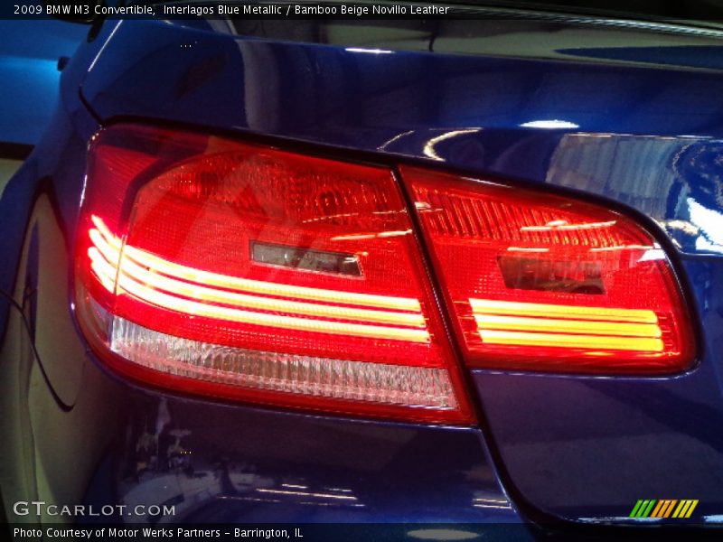 Interlagos Blue Metallic / Bamboo Beige Novillo Leather 2009 BMW M3 Convertible
