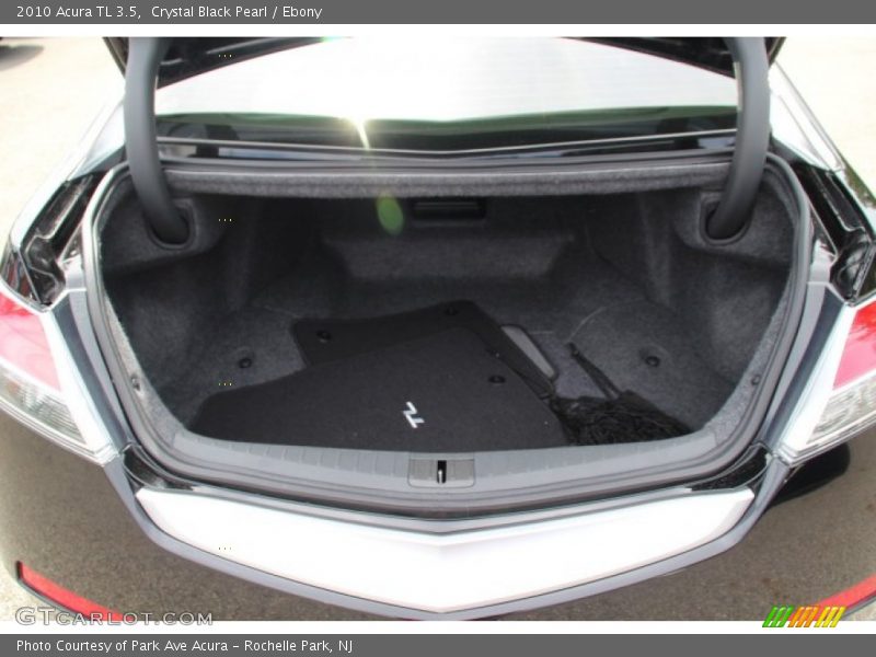 Crystal Black Pearl / Ebony 2010 Acura TL 3.5