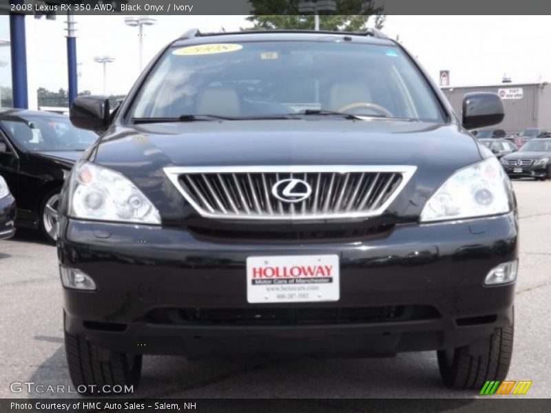 Black Onyx / Ivory 2008 Lexus RX 350 AWD