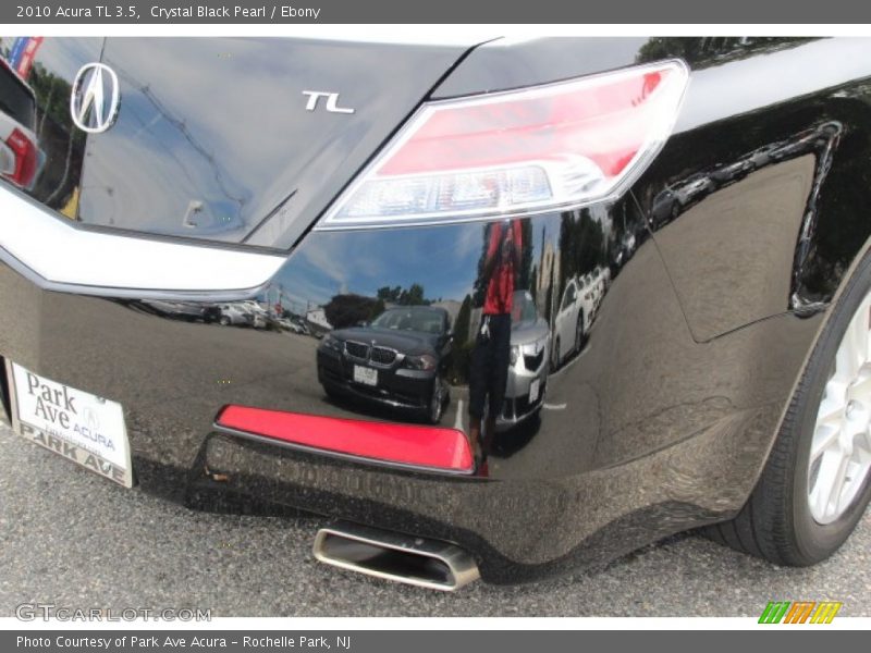 Crystal Black Pearl / Ebony 2010 Acura TL 3.5