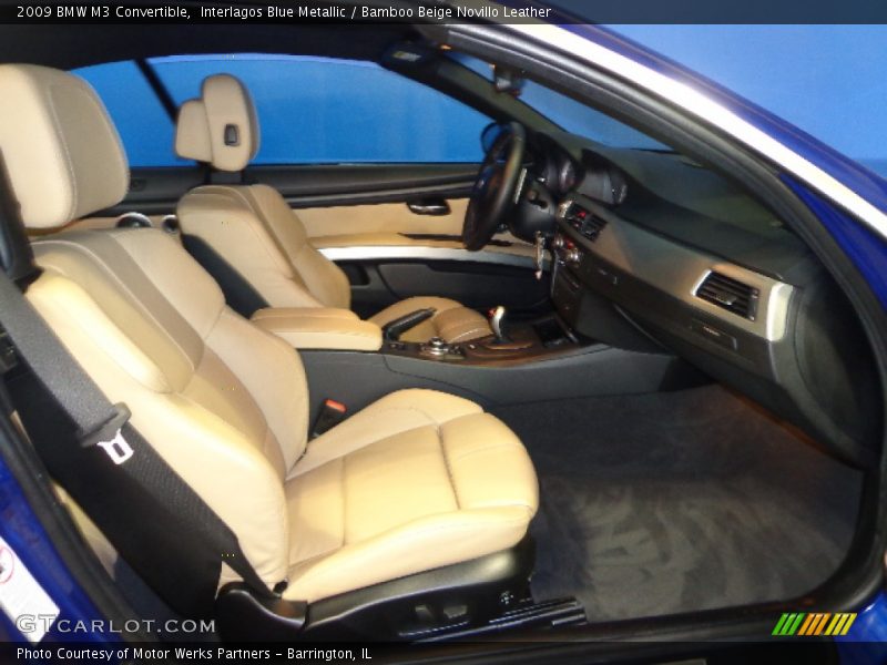 Interlagos Blue Metallic / Bamboo Beige Novillo Leather 2009 BMW M3 Convertible