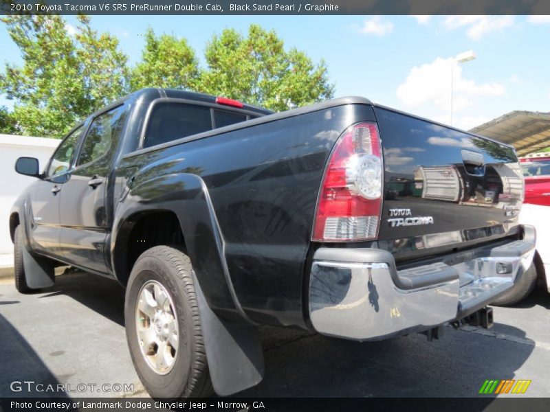 Black Sand Pearl / Graphite 2010 Toyota Tacoma V6 SR5 PreRunner Double Cab