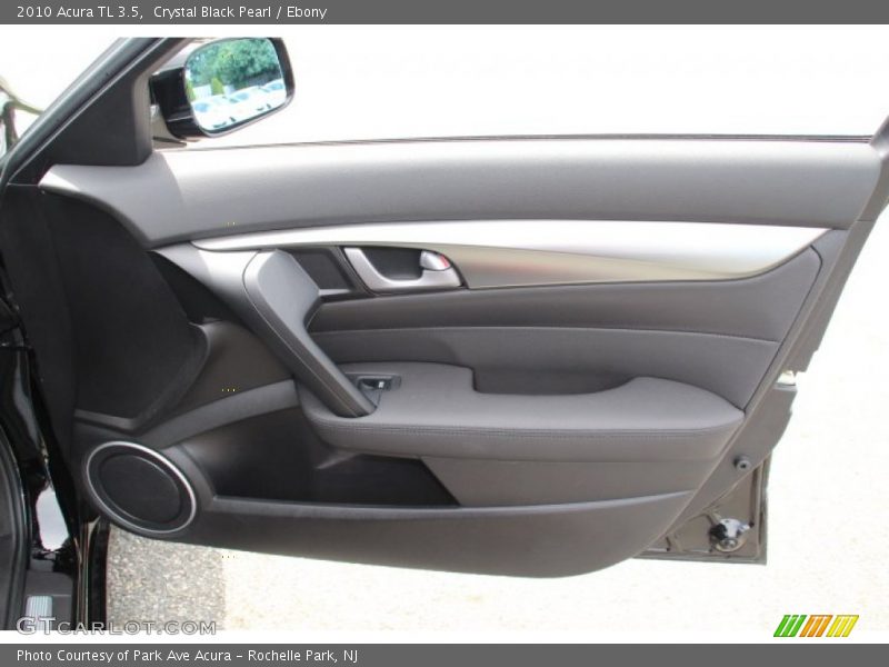 Crystal Black Pearl / Ebony 2010 Acura TL 3.5