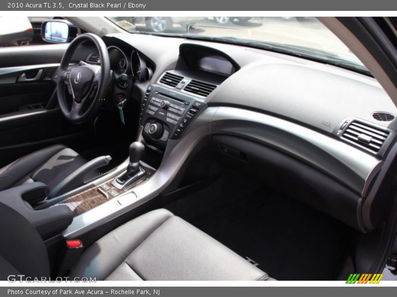 Crystal Black Pearl / Ebony 2010 Acura TL 3.5