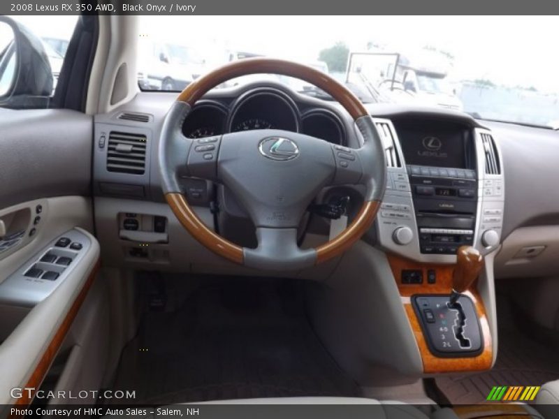 Black Onyx / Ivory 2008 Lexus RX 350 AWD