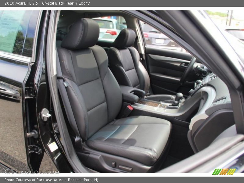Crystal Black Pearl / Ebony 2010 Acura TL 3.5